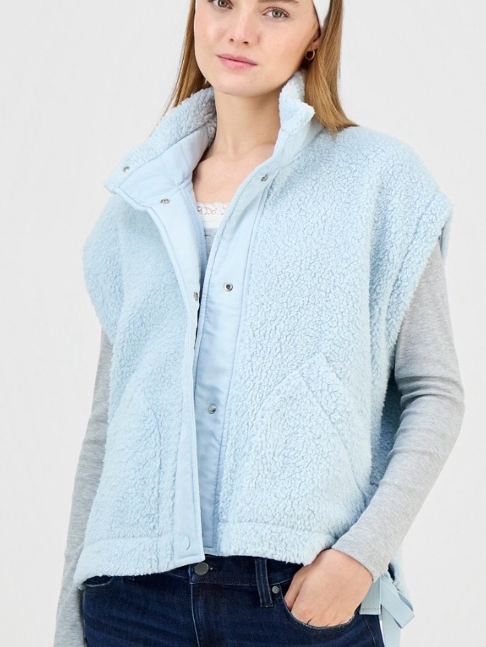 Sincerely Jules Sherpa Fleece Vest